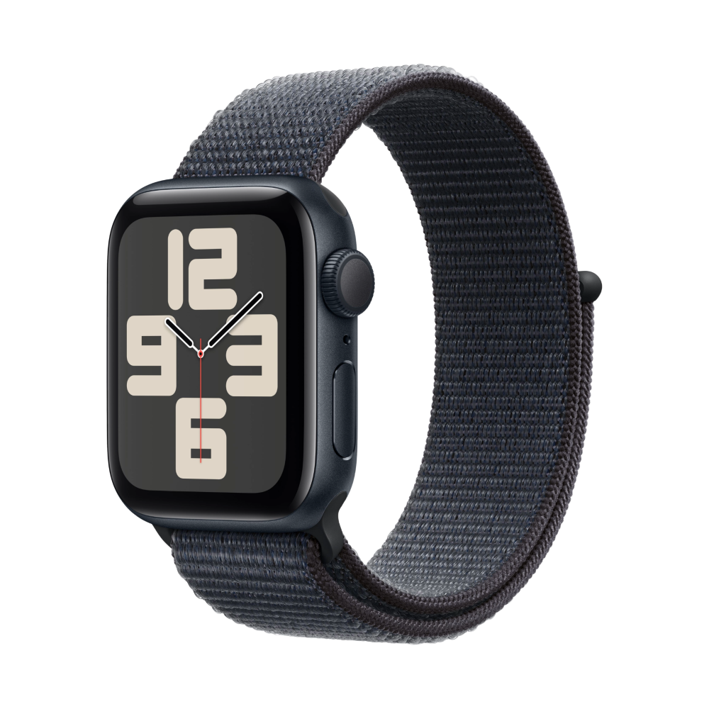 Apple Watch SE 2nd Gen 40mm - Midnight Aluminium Case with Ink Sport Loop